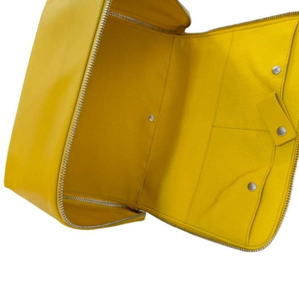 Bottega Veneta Triangle leather clutch bag - image 4