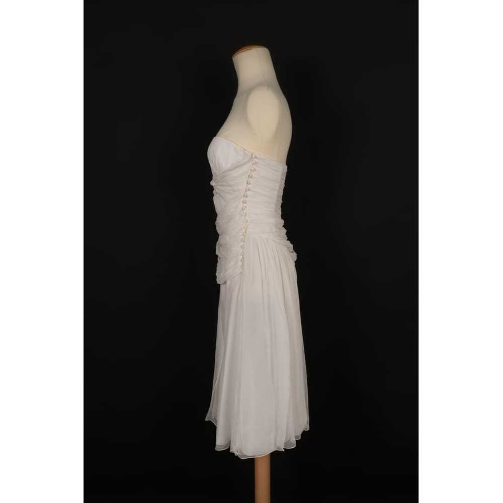 Galliano Silk mini dress - image 2