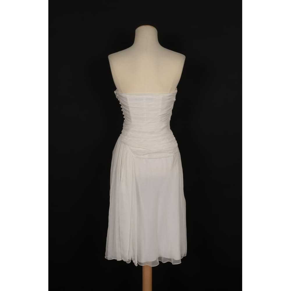 Galliano Silk mini dress - image 3