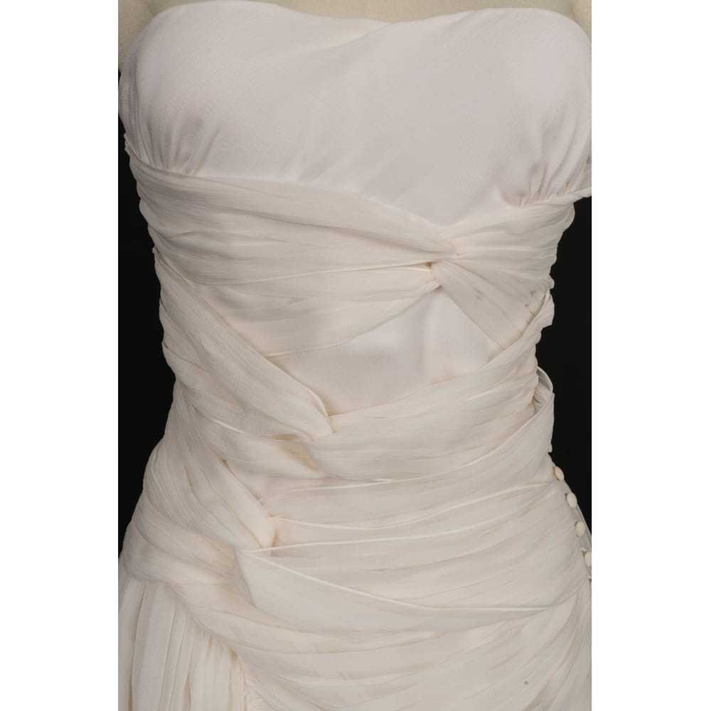 Galliano Silk mini dress - image 5