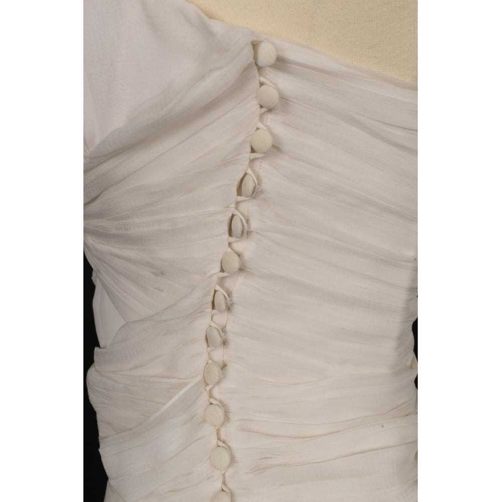 Galliano Silk mini dress - image 6