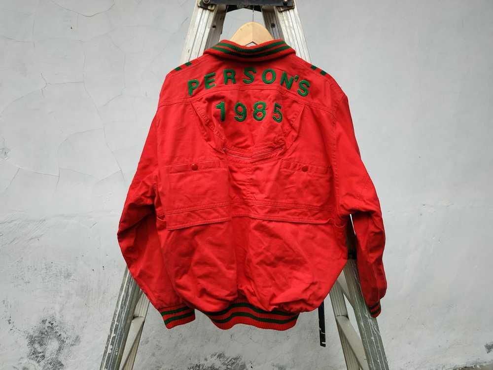 Japanese Brand × Person's × Varsity Jacket Rare d… - image 3