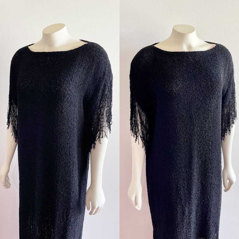 Panache Dress Maxi Hand Woven Dream Weaver Knit F… - image 2