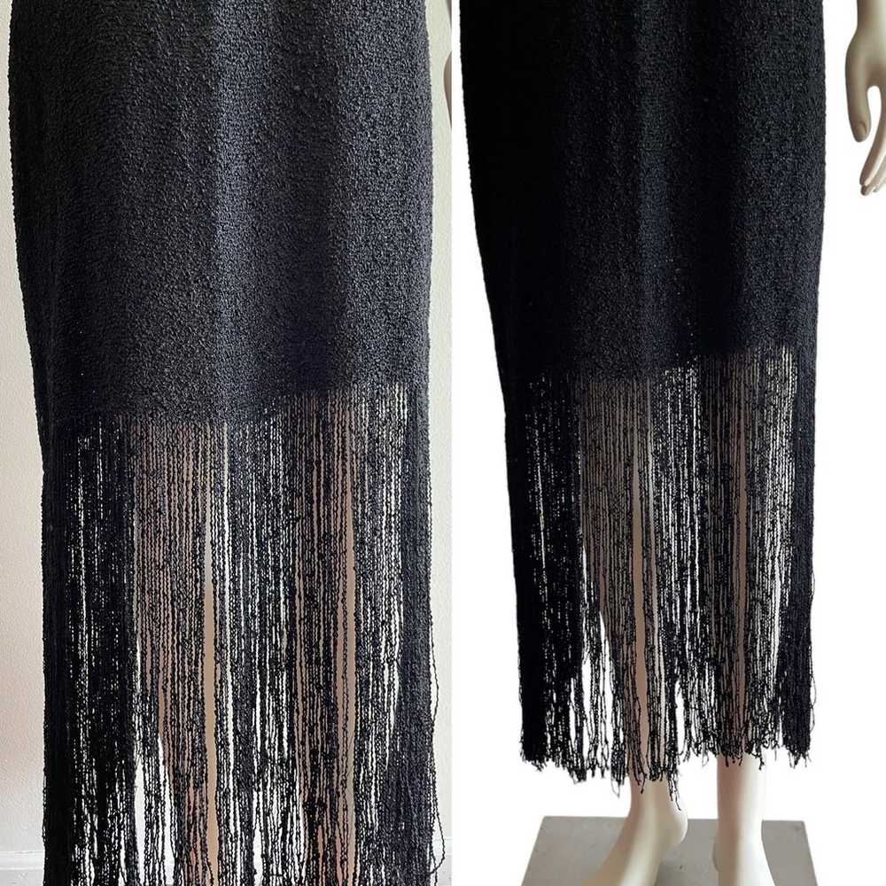Panache Dress Maxi Hand Woven Dream Weaver Knit F… - image 3