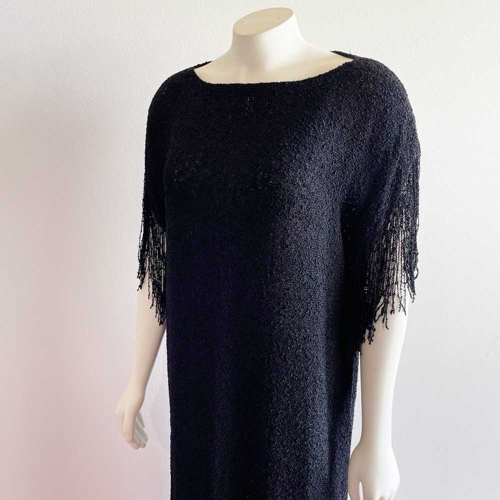 Panache Dress Maxi Hand Woven Dream Weaver Knit F… - image 5