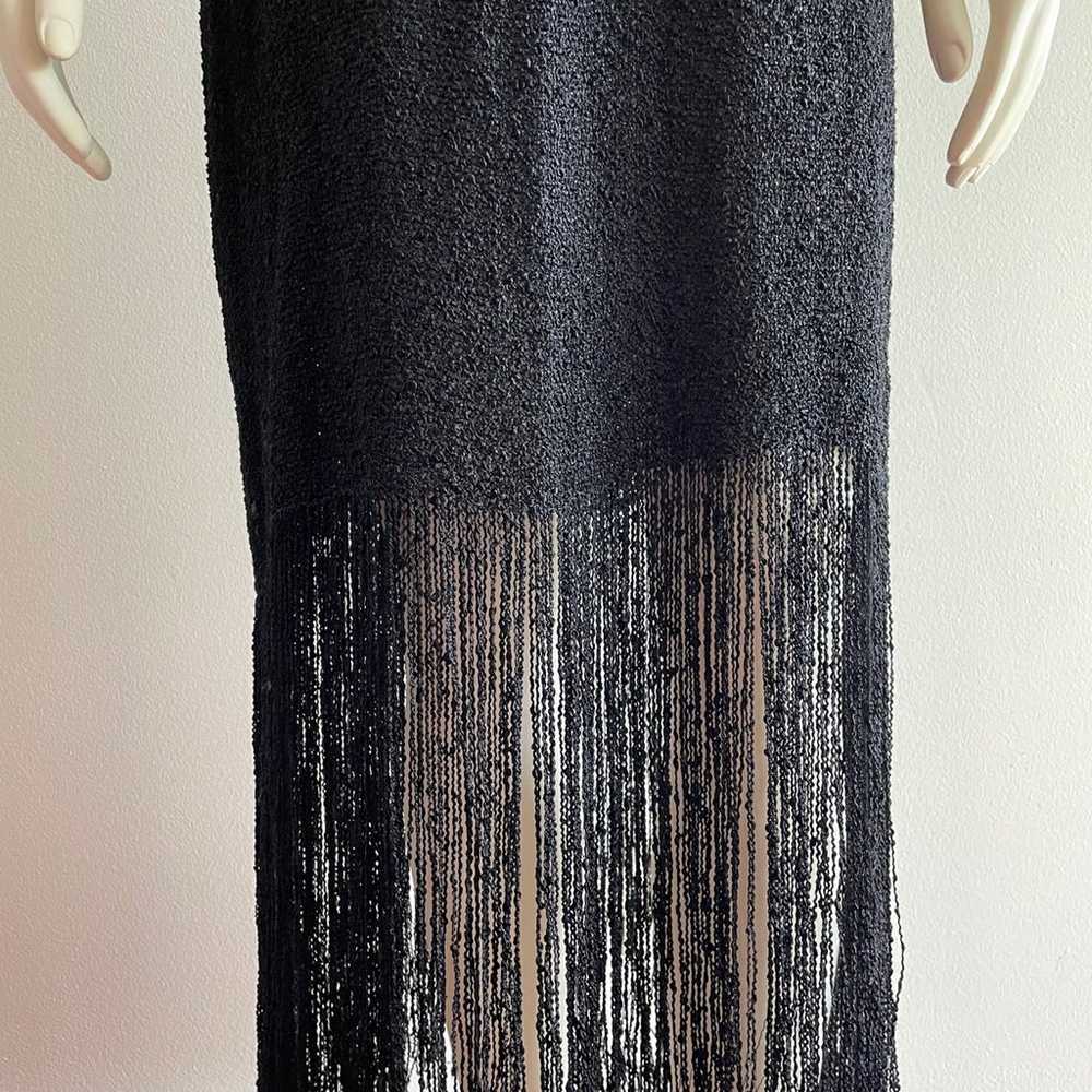 Panache Dress Maxi Hand Woven Dream Weaver Knit F… - image 6