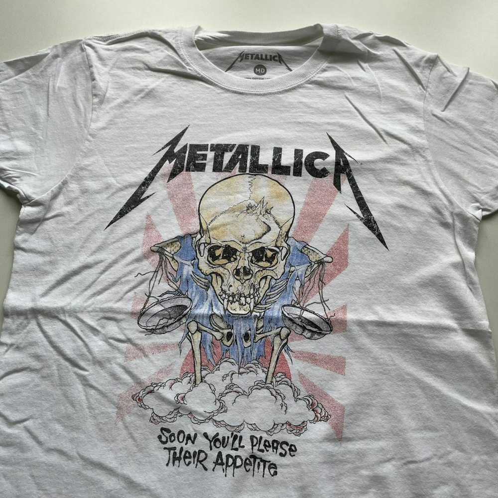 Band Tees × Metallica × Vintage Vintage Y2K Metal… - image 2