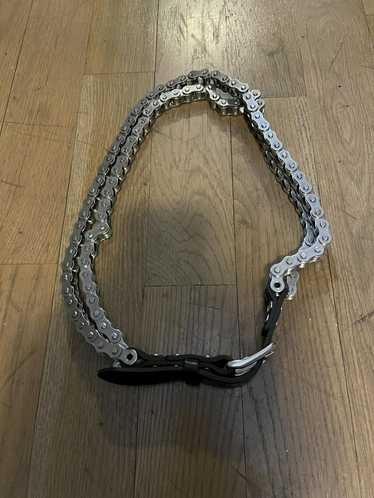 Balmain Balmain SS11 biker double chain belt - image 1
