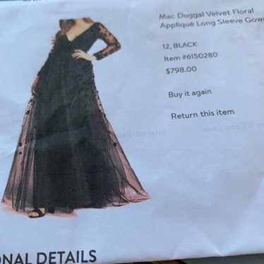 Mac Duggal evenings formal ball gown - image 1