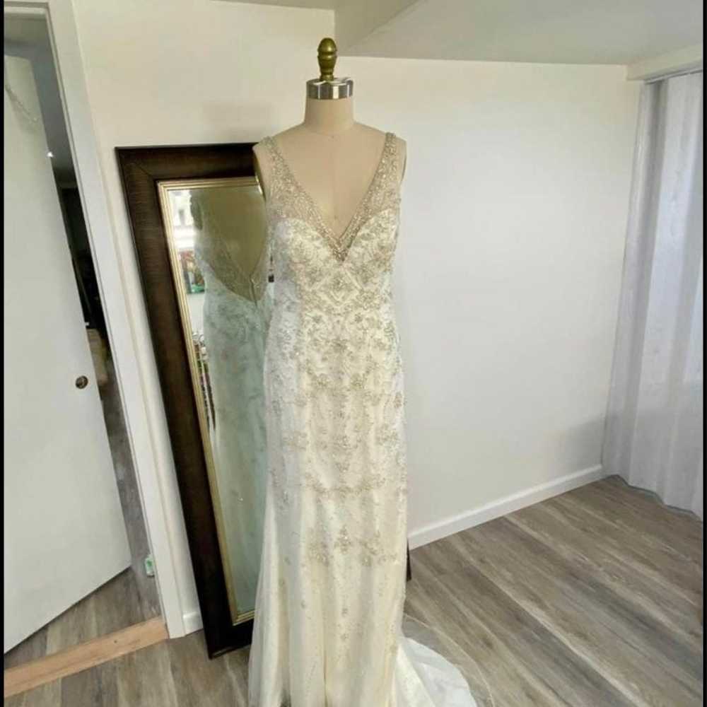 wedding dress size 12 - image 2