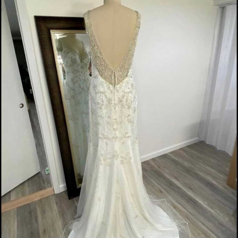 wedding dress size 12 - image 3