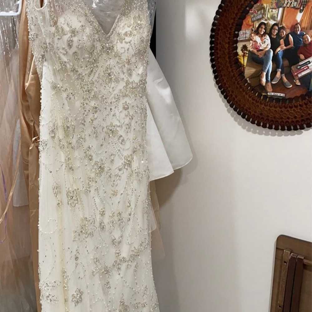 wedding dress size 12 - image 4