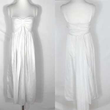 JEAN PAUL GAULTIER Soleil Maxi Dress Size L White - image 1