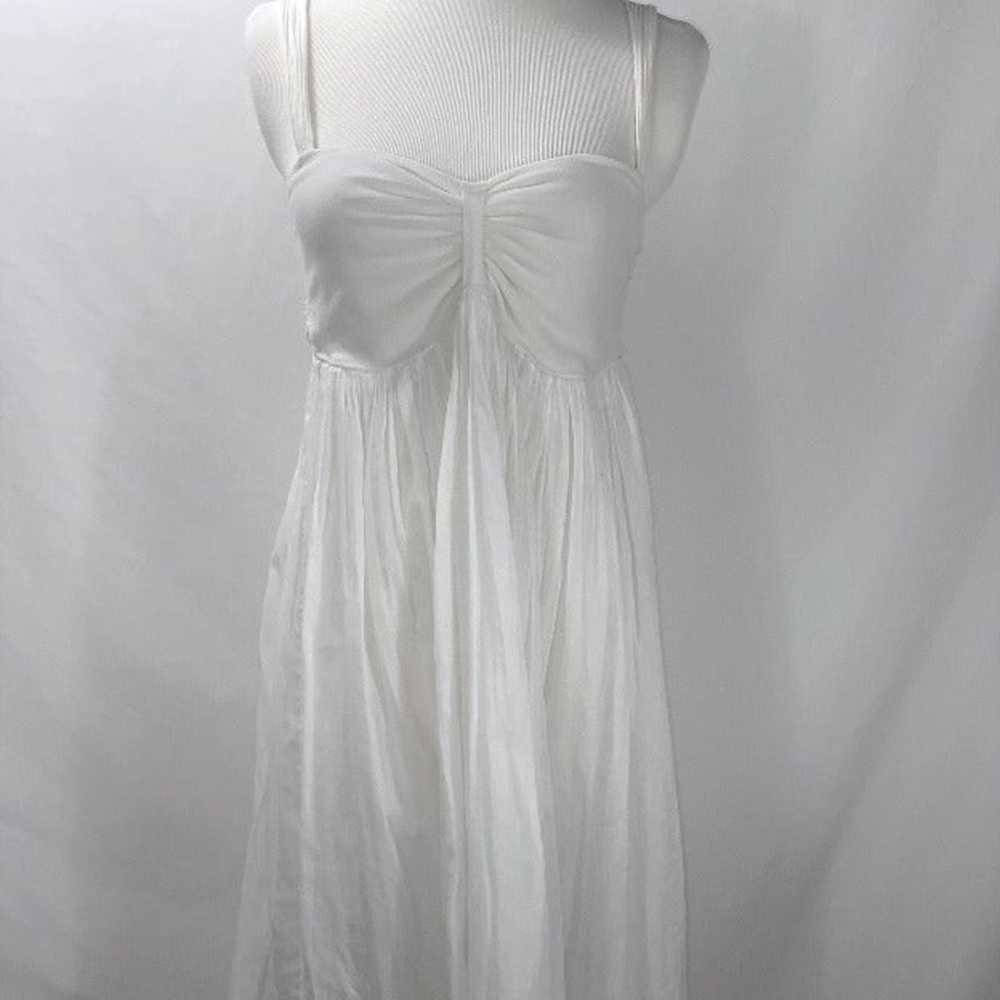 JEAN PAUL GAULTIER Soleil Maxi Dress Size L White - image 3