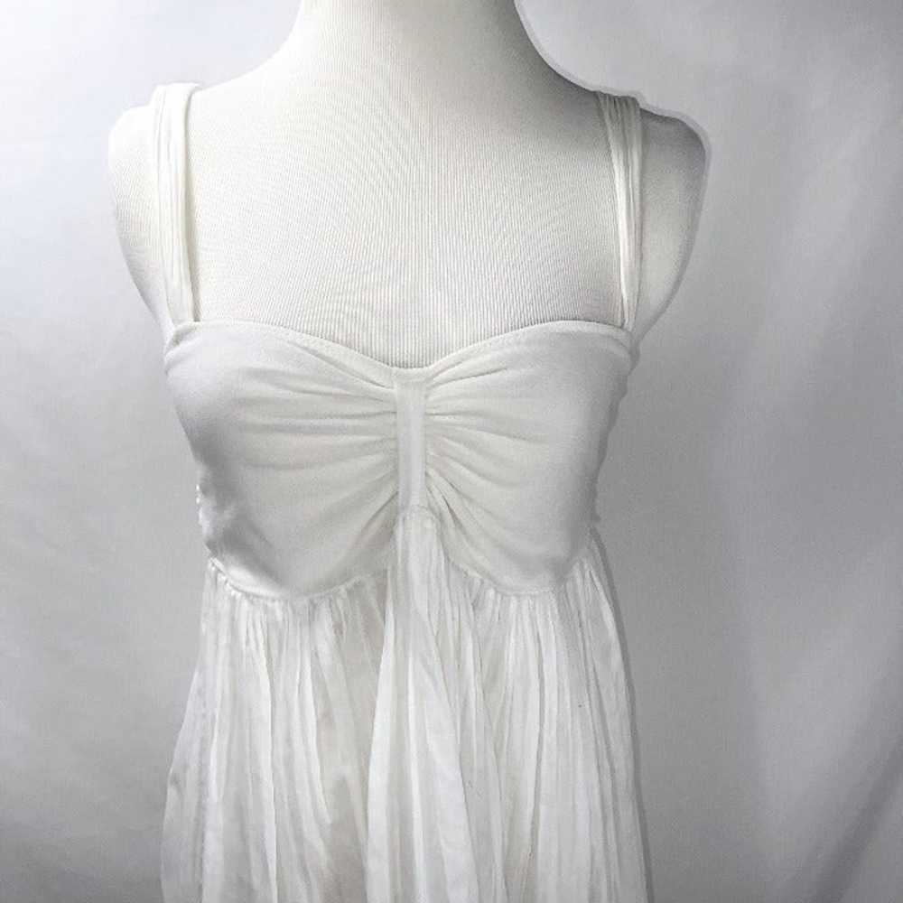 JEAN PAUL GAULTIER Soleil Maxi Dress Size L White - image 4