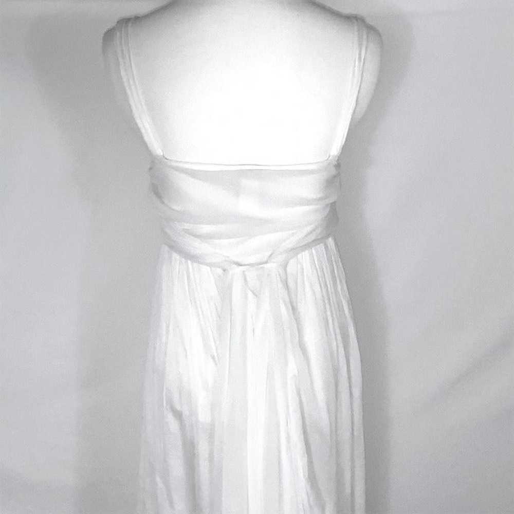 JEAN PAUL GAULTIER Soleil Maxi Dress Size L White - image 7