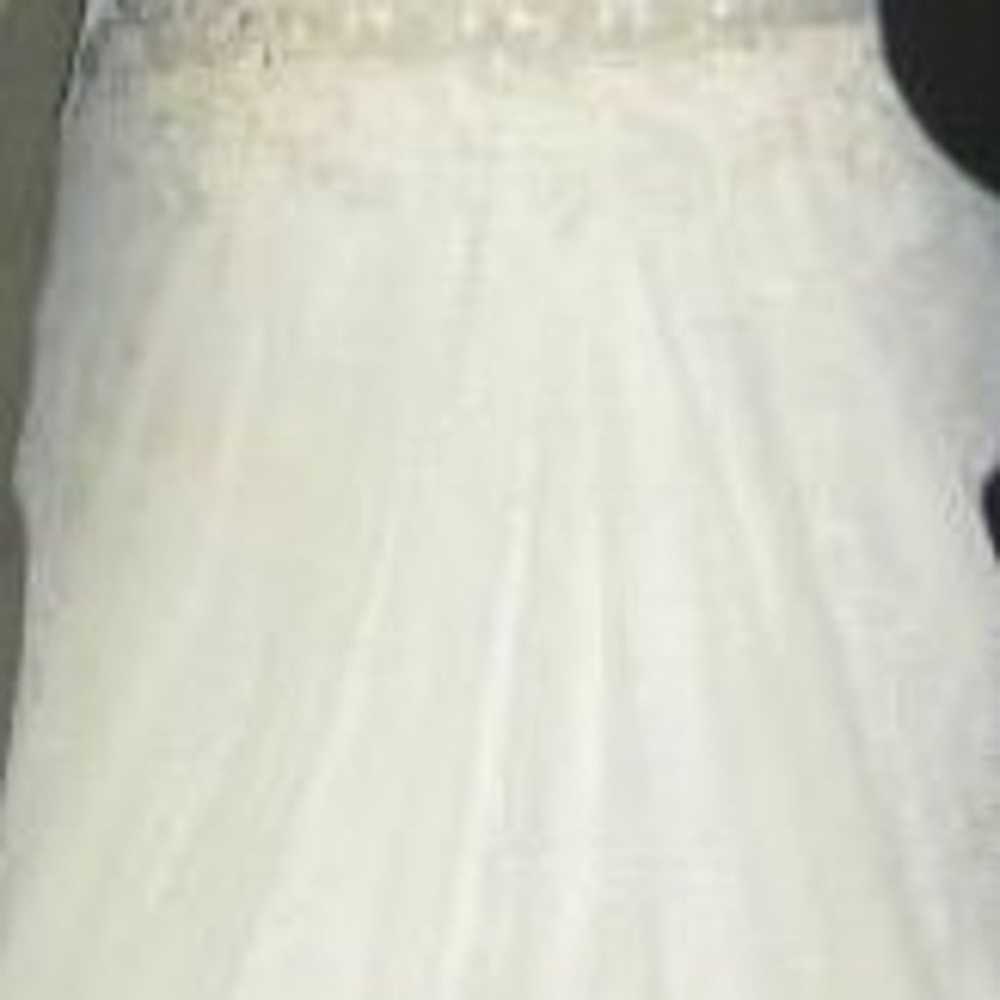 Oleg Cassini Wedding Dress Ivory size 14 - image 2