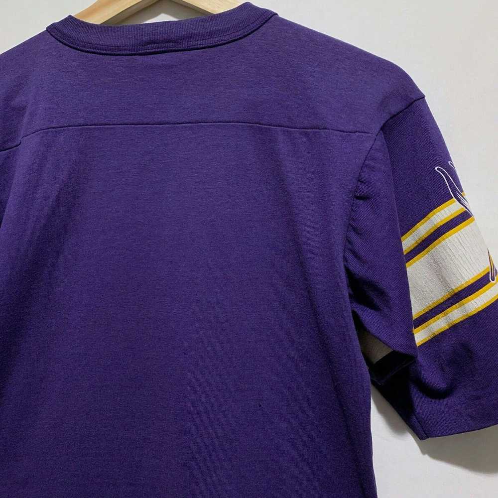 NFL Vintage 80s Minnesota Vikings NFL Baby Tee T … - image 9