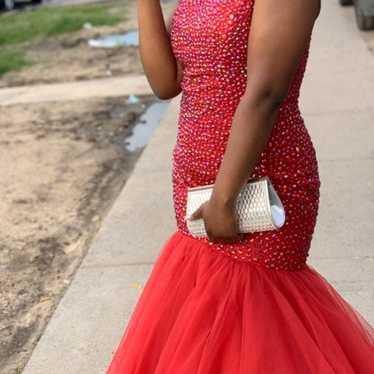 Ruby Red Prom Dress