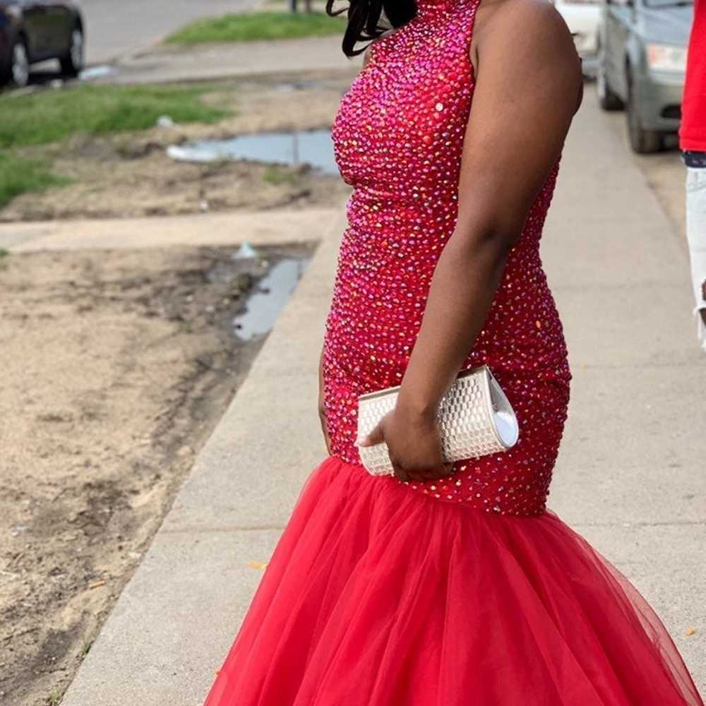 Ruby Red Prom Dress - image 2