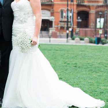 Wedding  dress- Size 12 - image 1