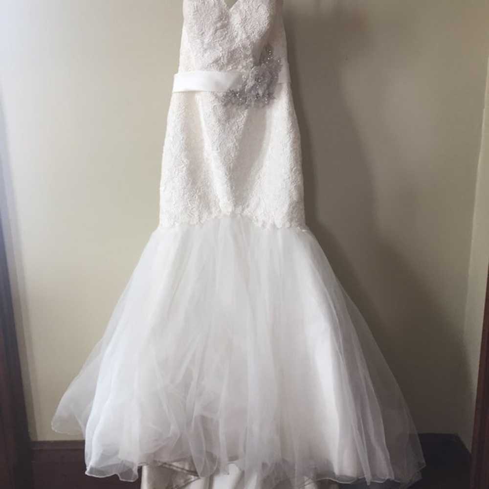 Wedding  dress- Size 12 - image 2