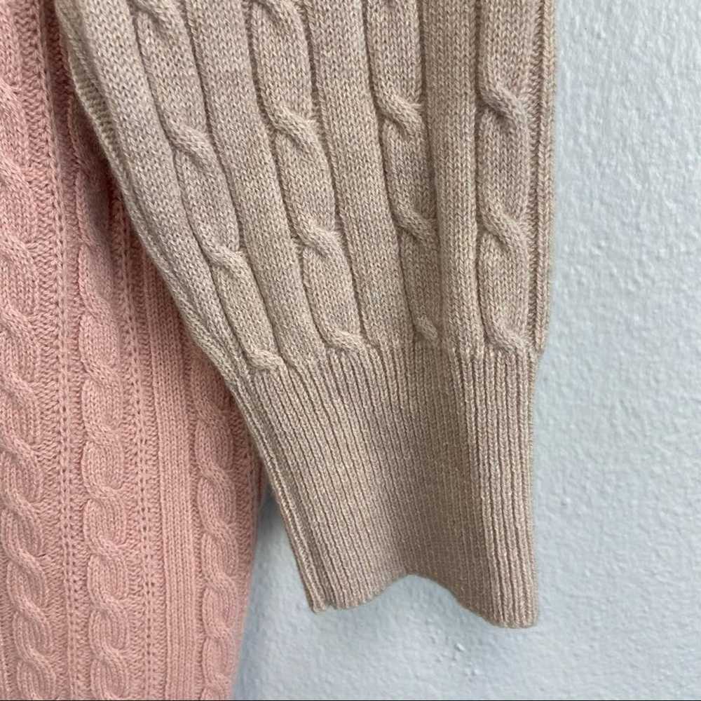 STELLA MCCARTNEY Lace Inset Long Sleeve Wool Swea… - image 6