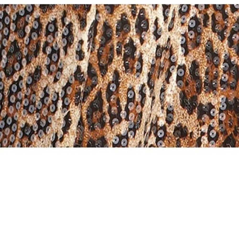 Mac Duggal Leopard Print Sequin Gown - image 6