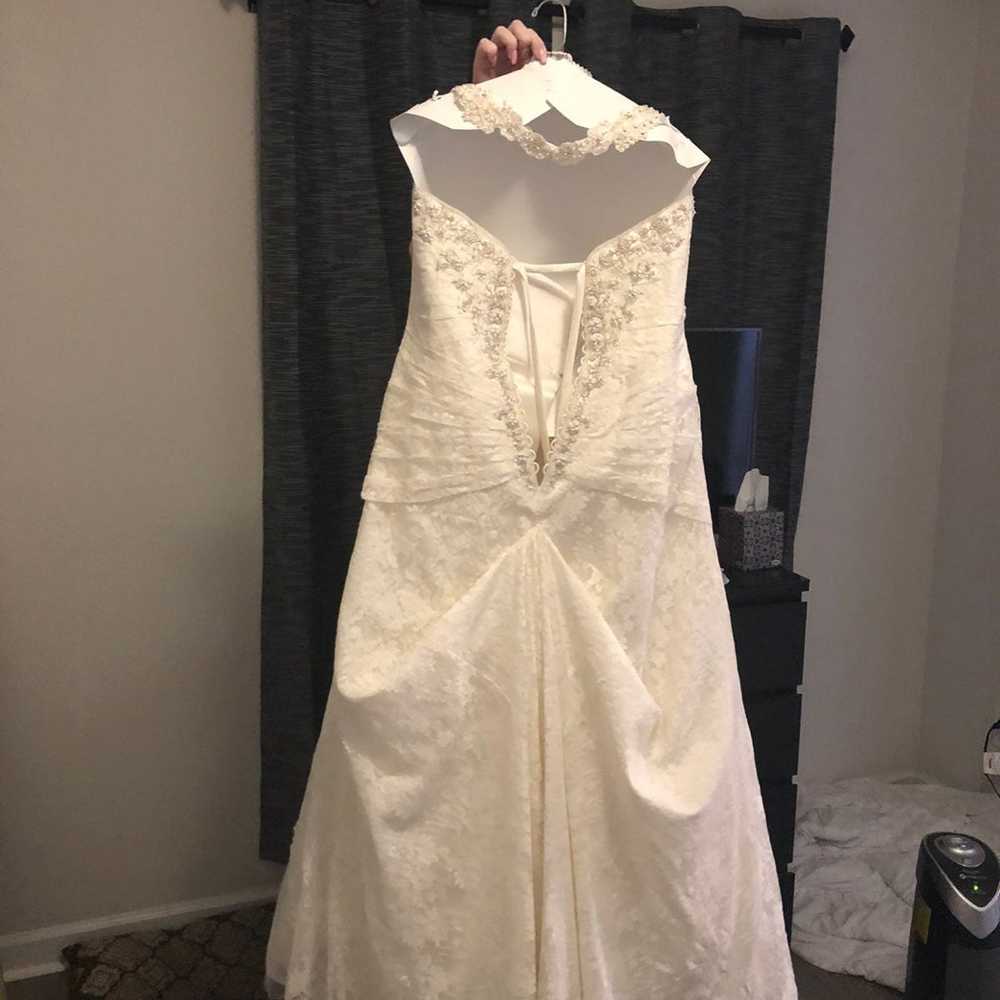 Wedding dress 16W - image 8