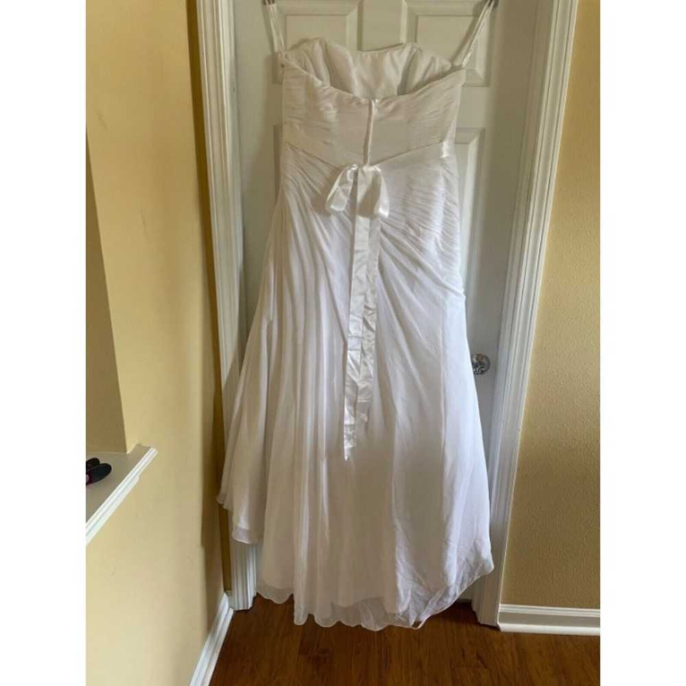 Davids Bridal Plus Size Wedding Dress Roushed Sof… - image 2