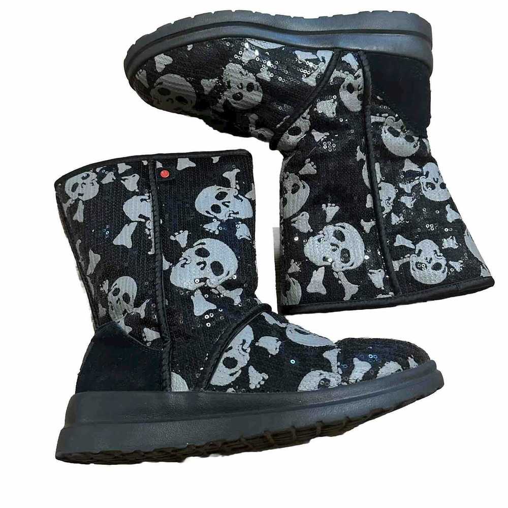 Ugg Authentic Ugg Skull emo Punk Sequin Boots Wom… - image 2