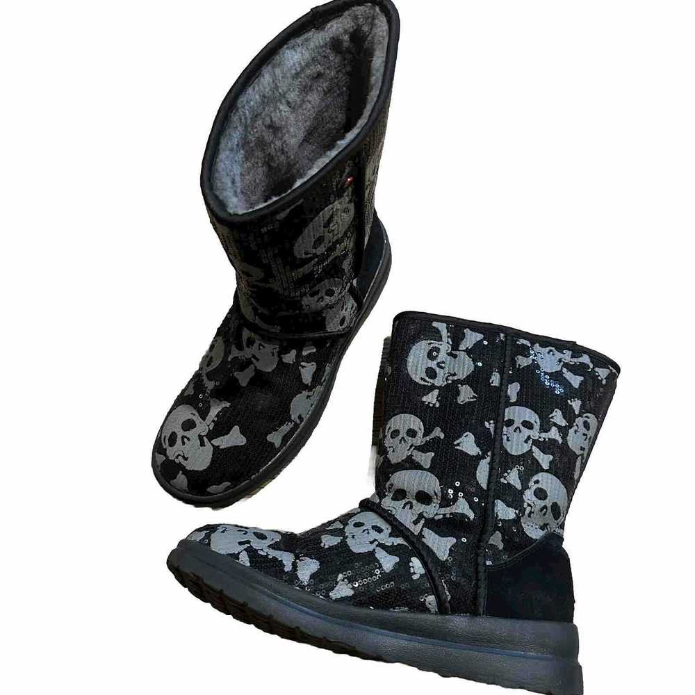 Ugg Authentic Ugg Skull emo Punk Sequin Boots Wom… - image 5
