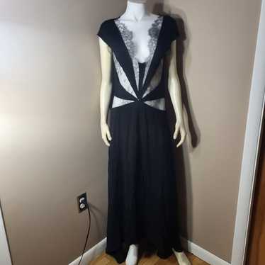 Stella McCartney Black Lace Couture Dress Sz  6..… - image 1