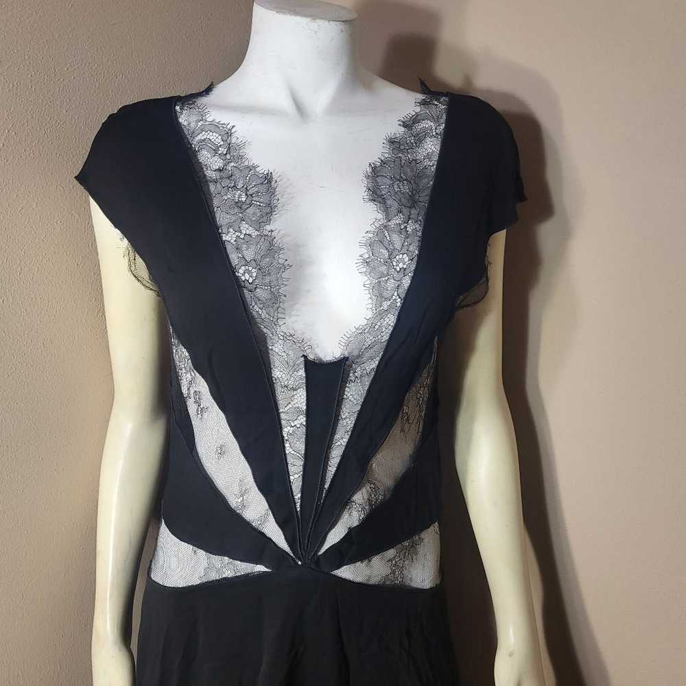 Stella McCartney Black Lace Couture Dress Sz  6..… - image 2