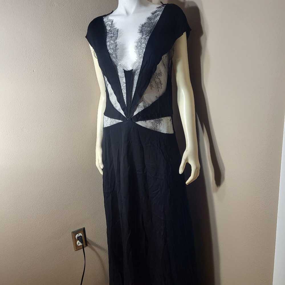 Stella McCartney Black Lace Couture Dress Sz  6..… - image 4