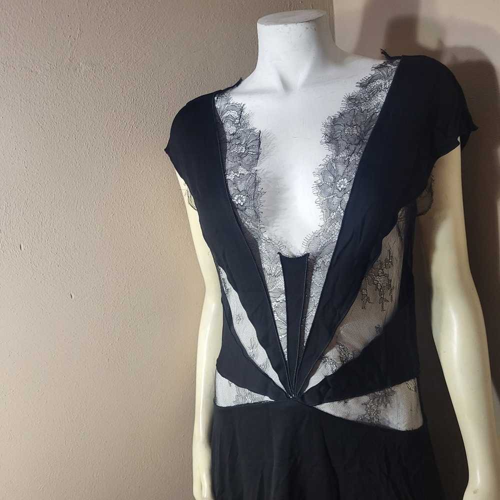 Stella McCartney Black Lace Couture Dress Sz  6..… - image 5
