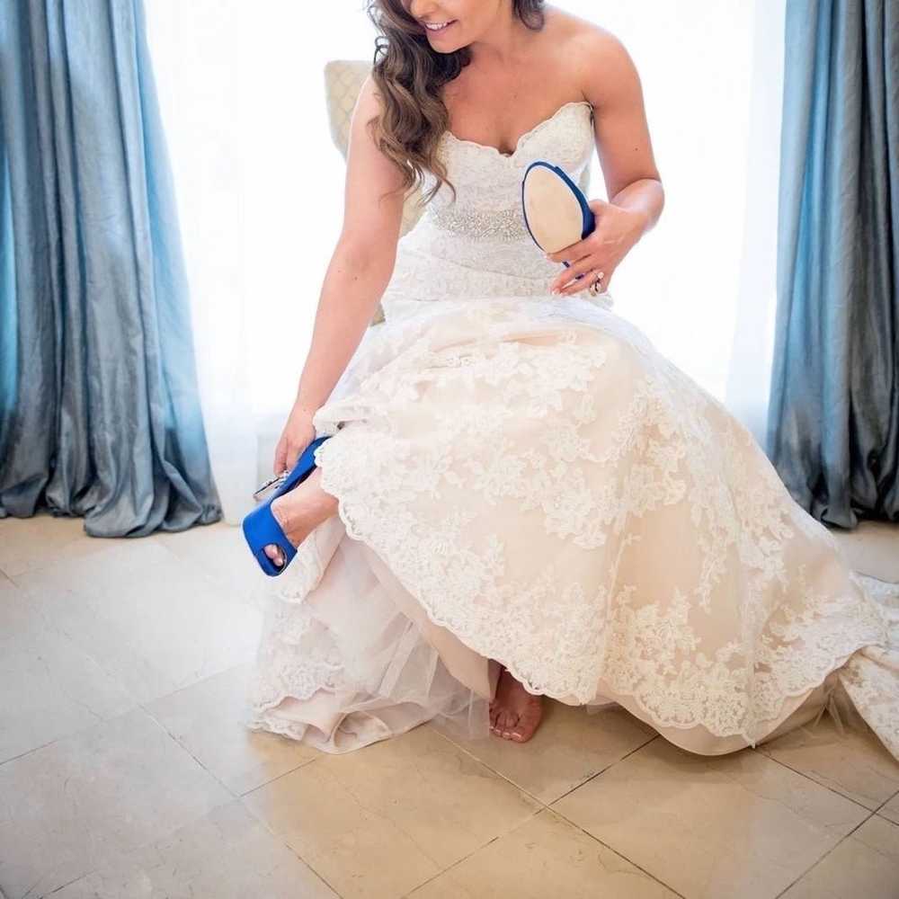 Allure Bridals Mermaid Lace Wedding Dress - image 10