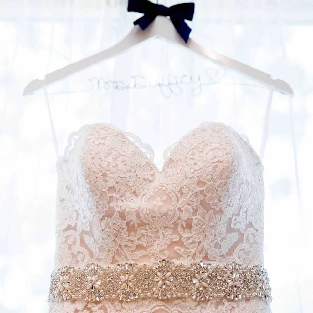 Allure Bridals Mermaid Lace Wedding Dress - image 6