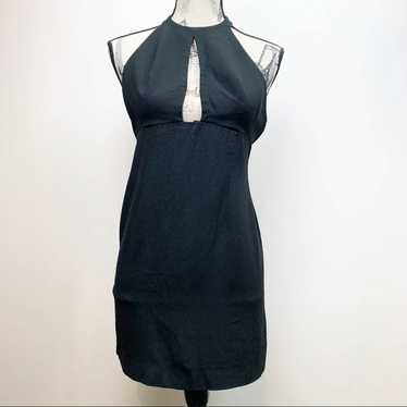 SAINT LAURENT Paris Mini Black Dress 4