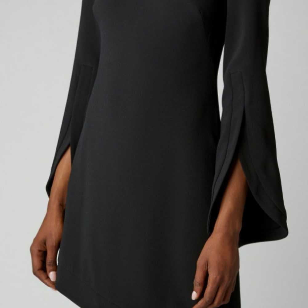 Brandon Maxwell Asymmetric Crepe Mini Dress size … - image 1