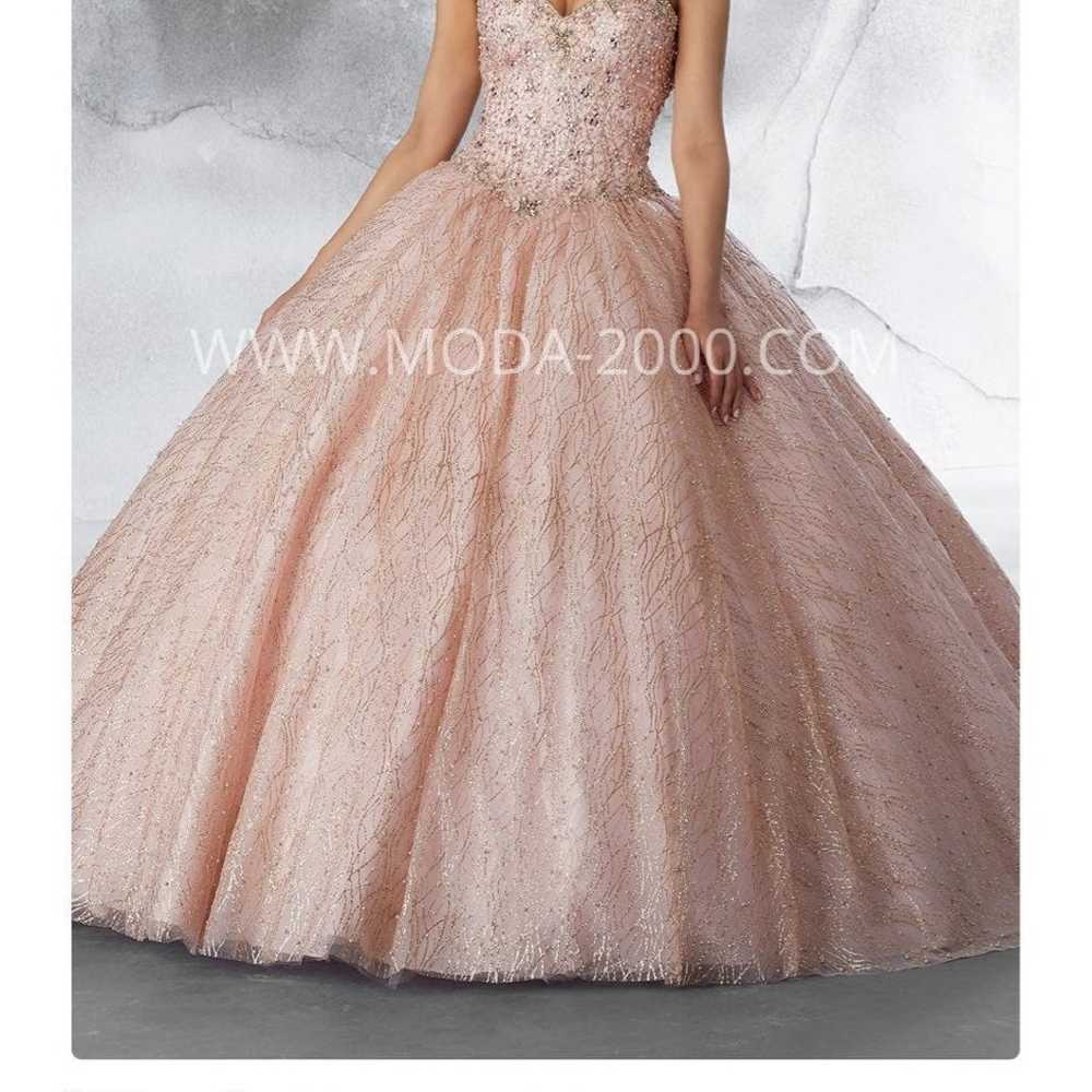 Quinceanera Dress (Moda 2000 Rose Gold) - image 1