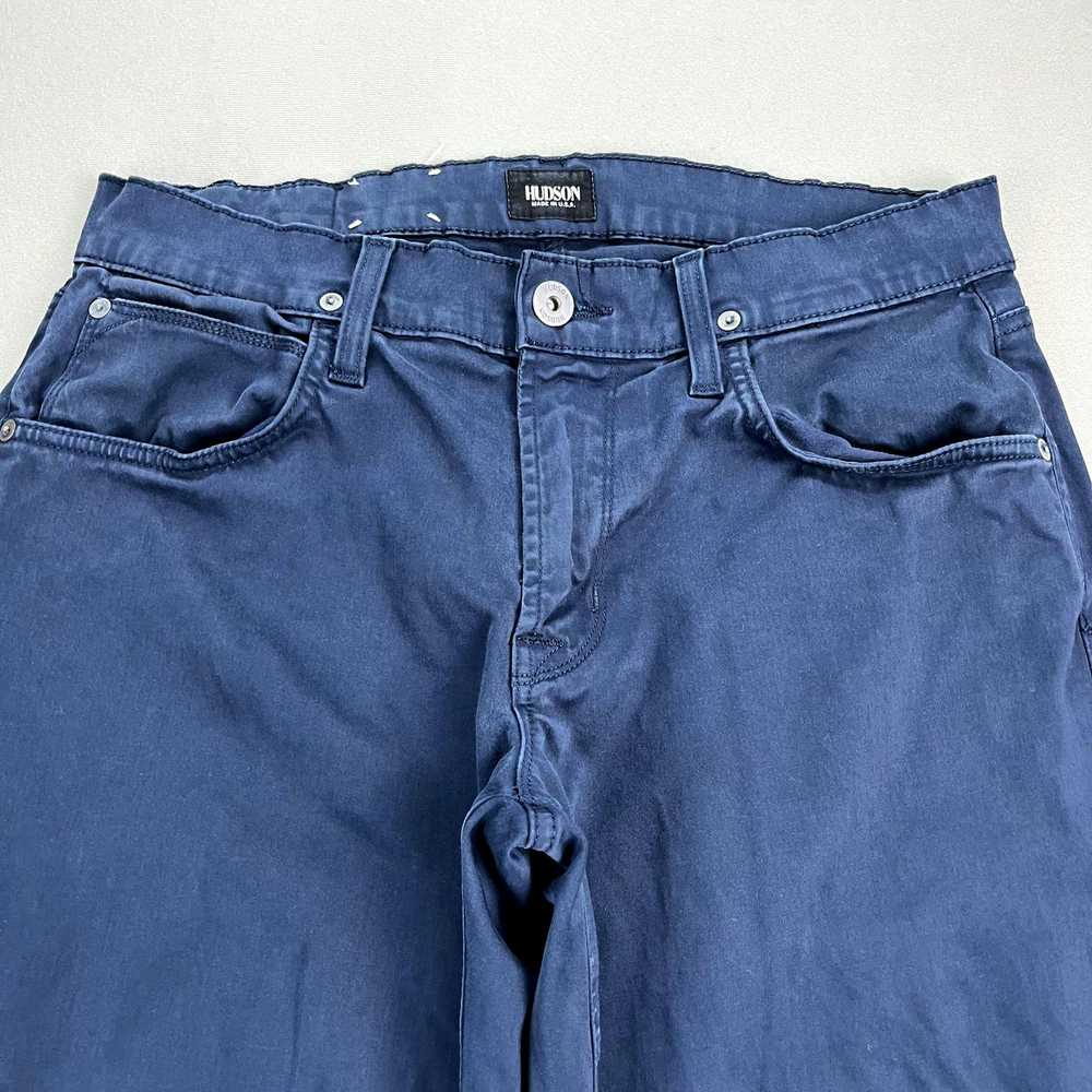 Hudson Hudson Pants Mens 31 Navy Blue Chino Blake… - image 2