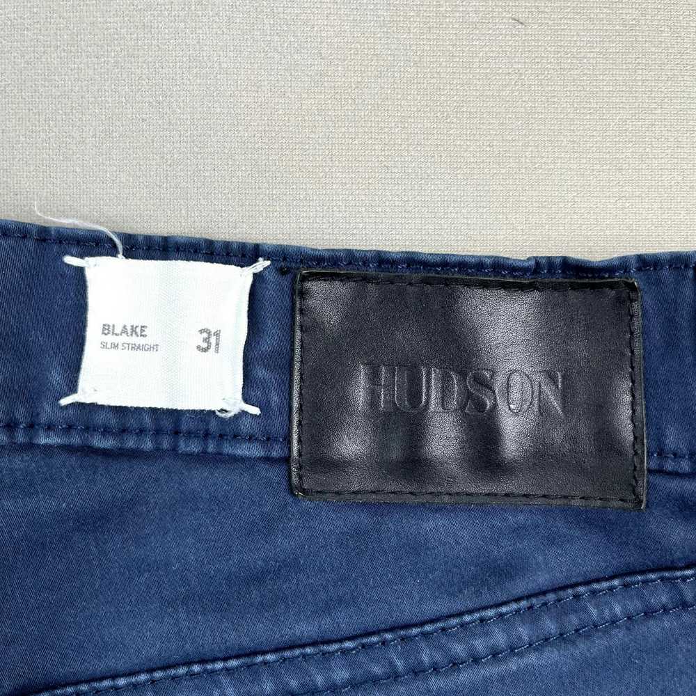 Hudson Hudson Pants Mens 31 Navy Blue Chino Blake… - image 6