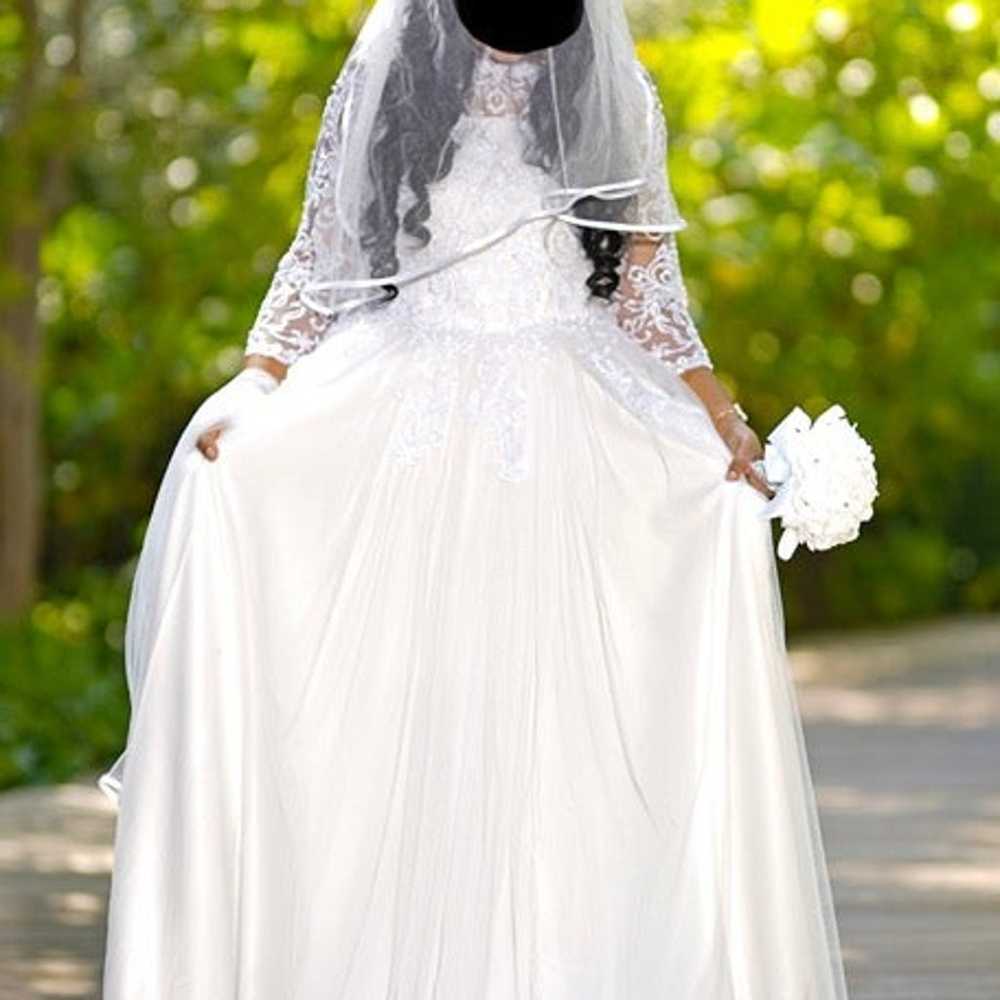 Wedding Dress Gown White - image 1