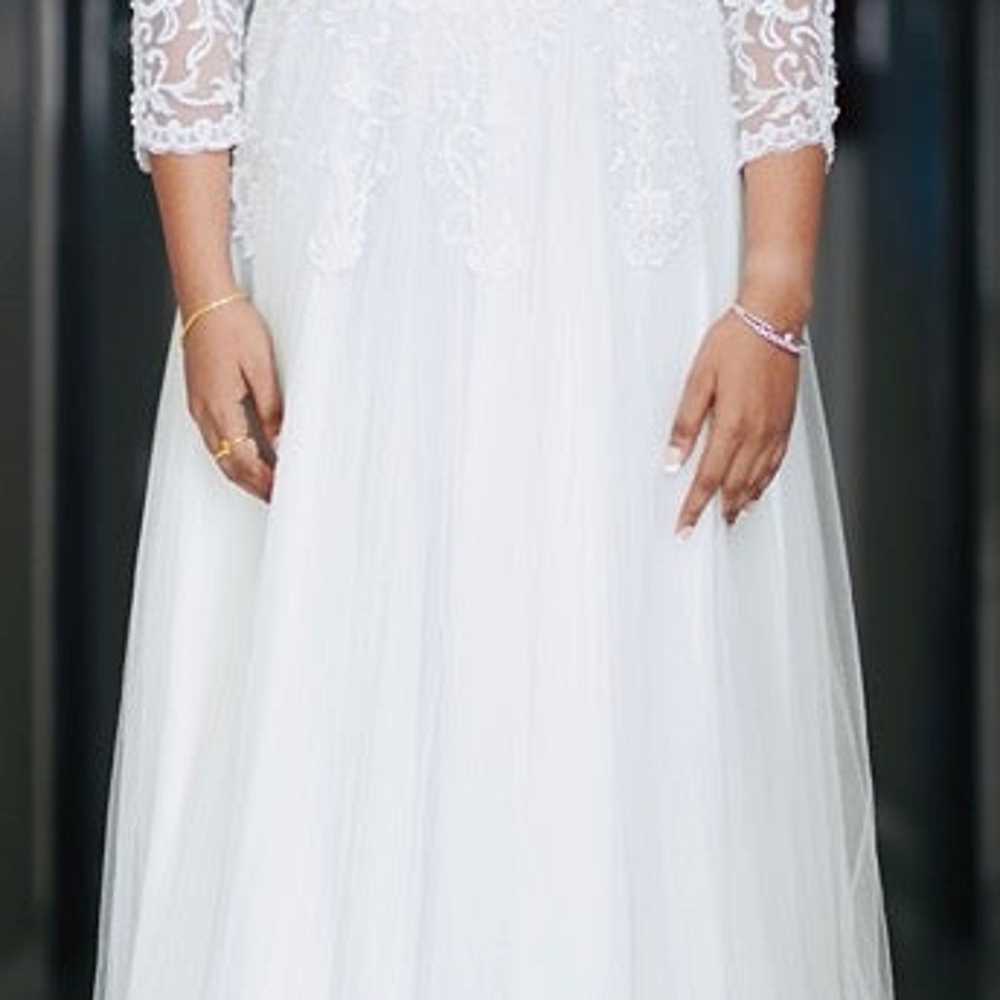 Wedding Dress Gown White - image 2