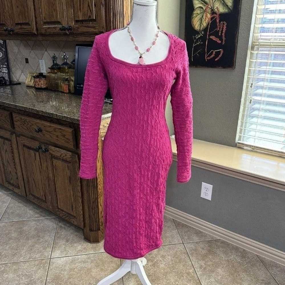 Coogi Hot Pink Dress Vintage Biggie Smalls Iconic… - image 2