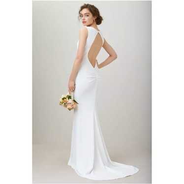 Katie May Theo Low Back Mermaid Gown, 12