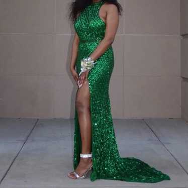 Emerald Green Prom Dress - image 1