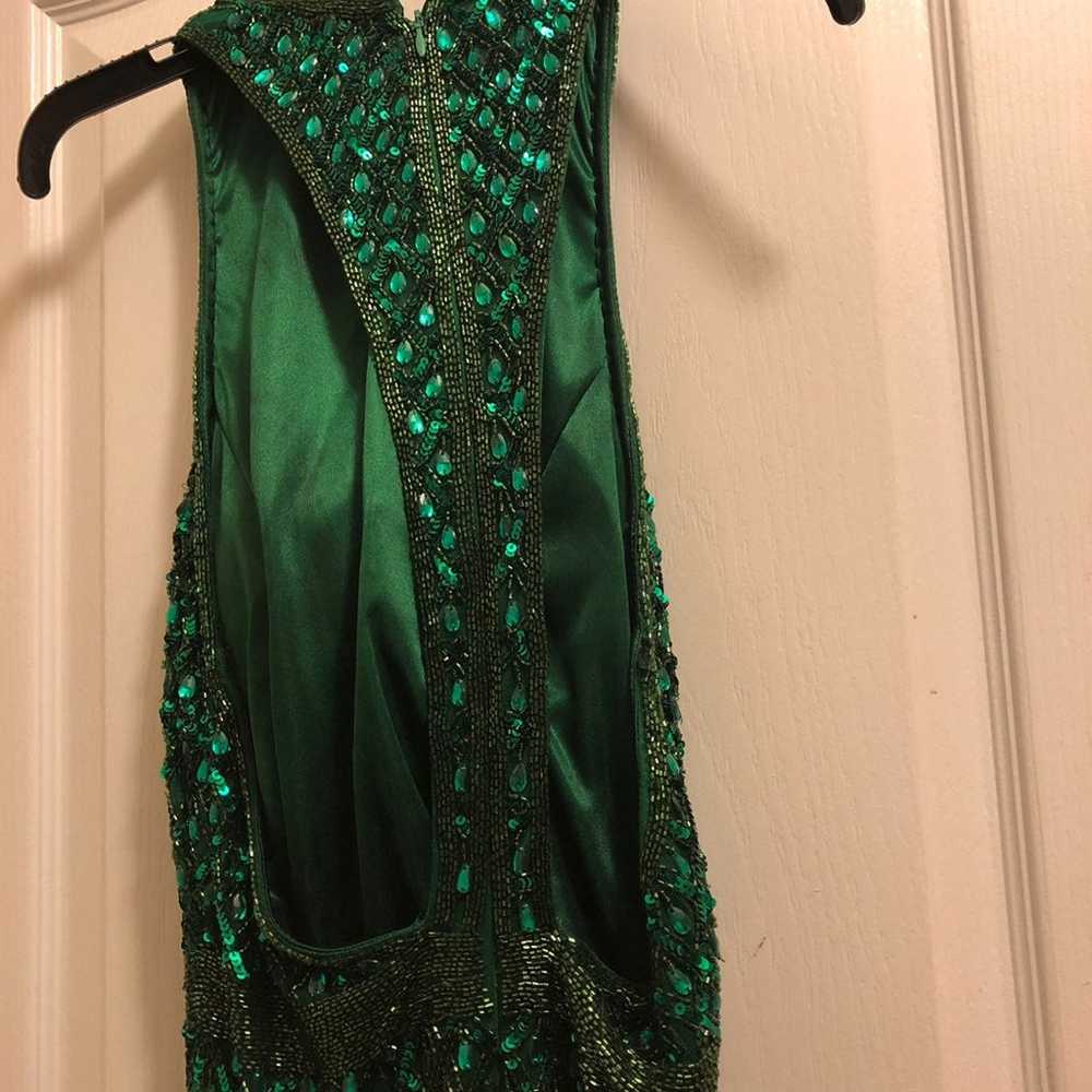 Emerald Green Prom Dress - image 7