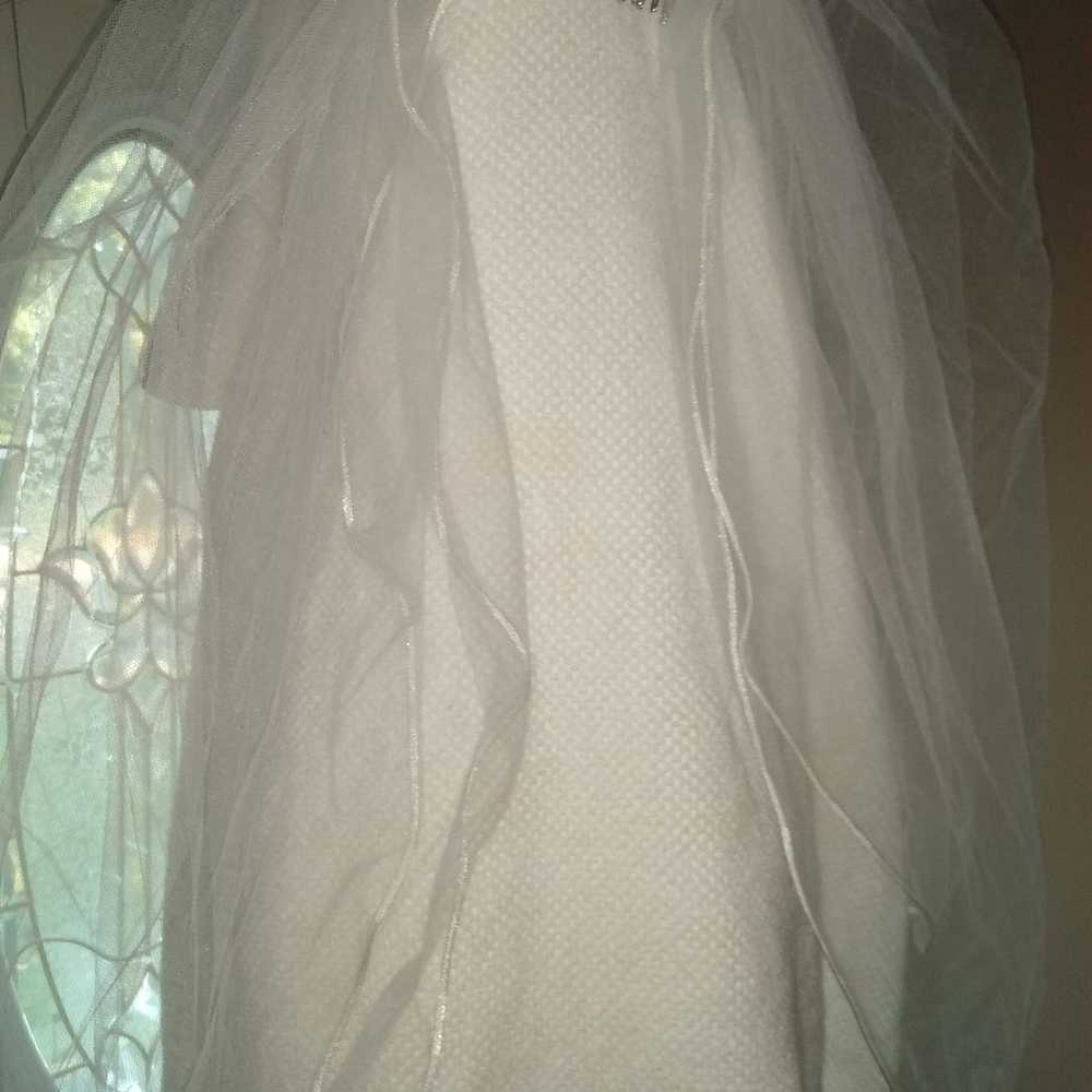 Vera Wang White Collection Wedding Dress - image 7